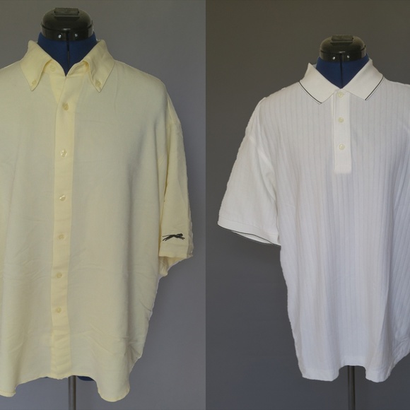 Nike Other - Lot of 2, Nike Dri Fit Slazenger Size L Golf Polos